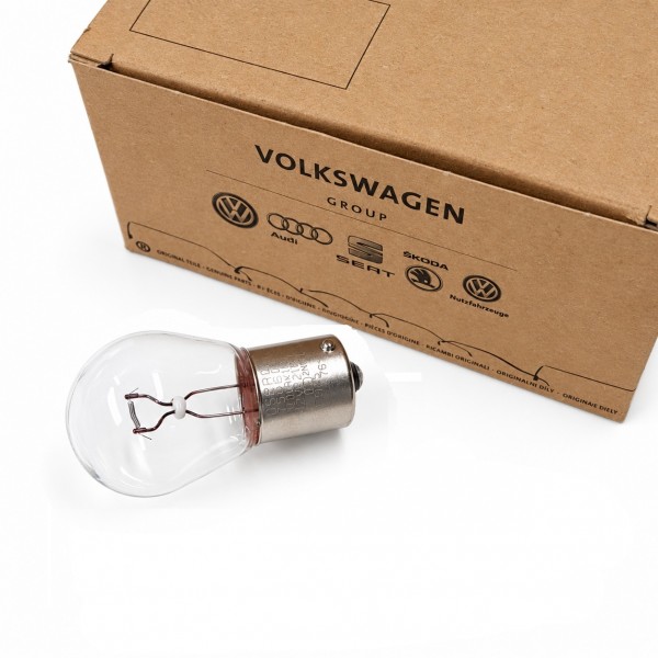 Bombilla 'Longlife' P21W12V cristal ORIGINAL SEAT SKODA VW AUDI, N0177326