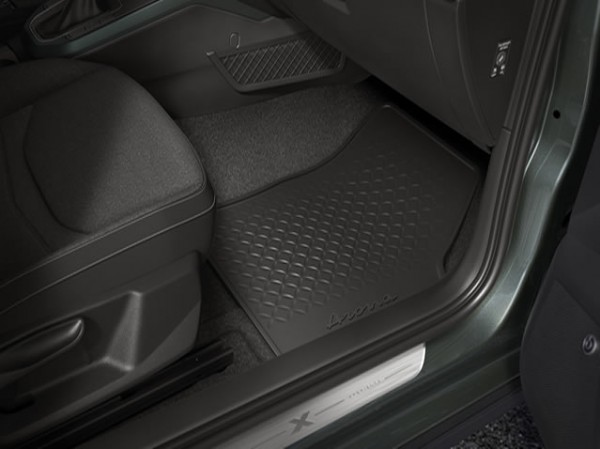 Juego (4 udes) Alfombrillas Goma (TPE) ORIGINAL SEAT Arona, 6F9061500A041