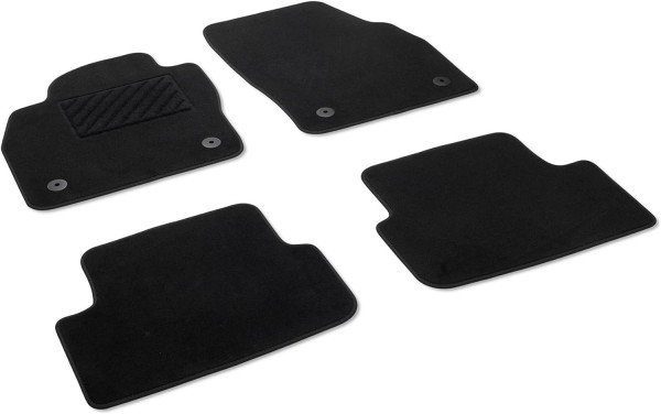 Juego 4 alfombrillas textiles PLUS ORIGINAL VW Polo 6, 2G1061404WGK