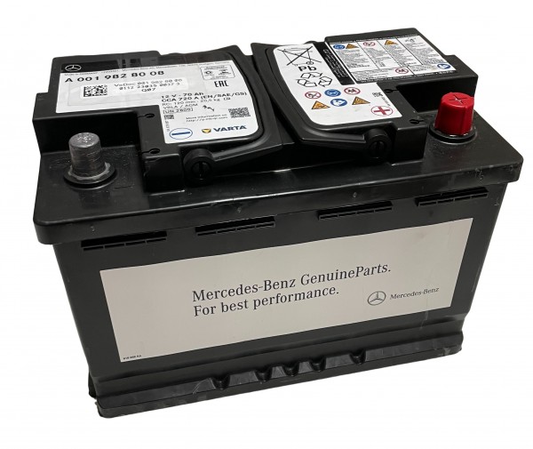 Batería Automovil ORIGINAL MERCEDES BENZ A0019828008 -12V 70Ah 720A