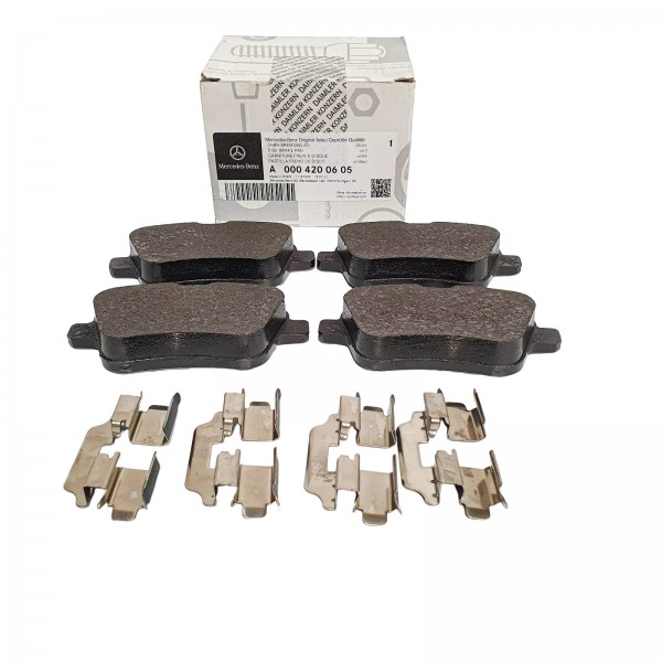 Juego pastillas Freno traseras Original MERCEDES-BENZ A0004200605