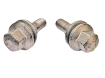 Juego de 2 tornillos de rueda llanta de aleación ORIGINAL CITROËN C1, C1 (B4), TOYOTA Aygo, 9607R2