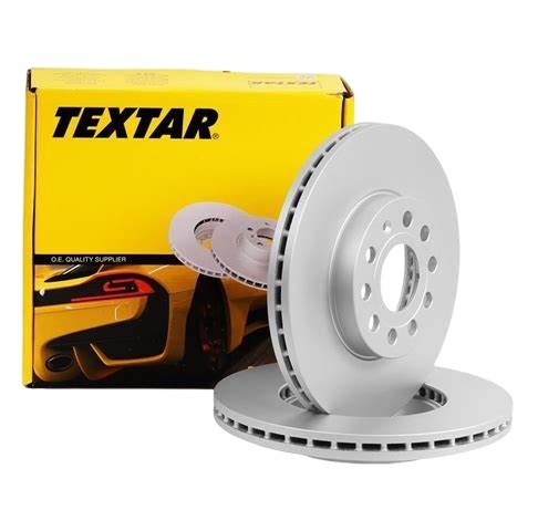Juego Discos de Freno TEXTAR apto para VW AUDI SEAT SKODA 312mm 92120500