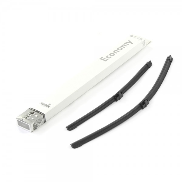 Kit Escobillas limpiaparabrisas delanteras 'Economy' ORIGINAL VW Caddy III, Touran (1T), JZW998002S