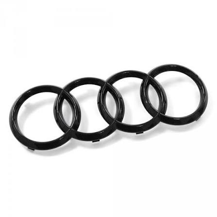 Emblema ORIGINAL AUDI parrilla radiador de la edición Black Edition, 4K5853601