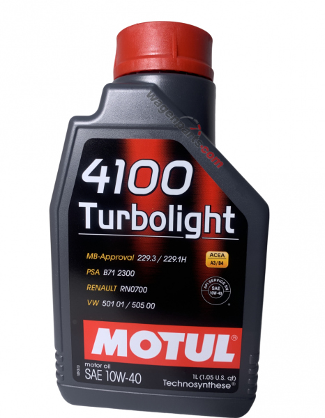 Motul 4100 TURBOLIGHT 10W40 1L 108644
