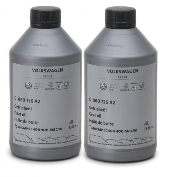 Aceite '75W' 2L Transmisión cambio de marchas, valvulina ORIGINAL VOLKSWAGEN G060726A2