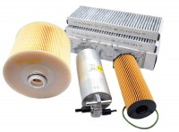 Pack 4 piezas ORIGINAL AUDI A6 4 F Allroad 2.7L 3.0L TDI filtro ATEC Motor Service a partir de 10/20