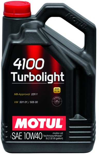 Motul 4100 TURBOLIGHT 10W40 5L 108645
