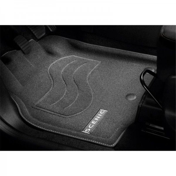 Juego (4 udes) Alfombrillas textiles ORIGINAL RENAULT Scenic III, Laguna III, 8201249019
