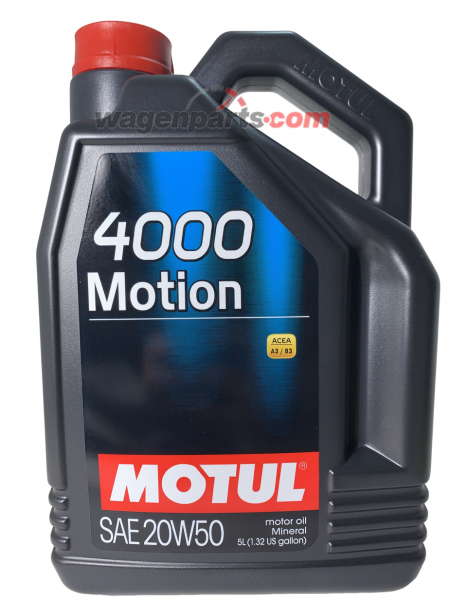 Motul 4000 MOTION 20W50 5L 103394