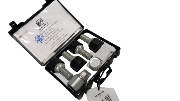 Set tornillos de seguridad para rueda antirrobo M14X1,5X27 ORIGINAL CUPRA,WHT002537B