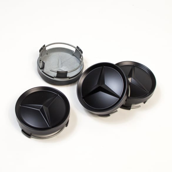 Centro (4 udes) Tapacubos Negro mate ORIGINAL MERCEDES BENZ Clase G (W463), A46140001259007