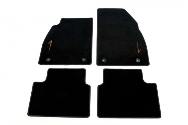 Juego (4 udes) Alfombrillas de velour negras ORIGINAL OPEL INSIGNIA 20974763