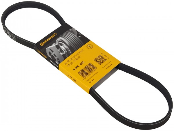 Correa trapecial poli V contititech 4PK855 compatible AUDI SKODA VW,06B260849A