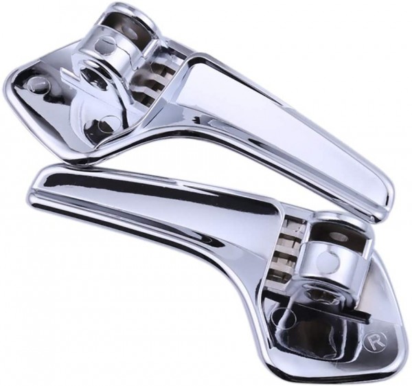 Kit de 2 Manijas de puerta interior derecha & izquierda cromada ORIGINAL OPEL Corsa D,13297813
