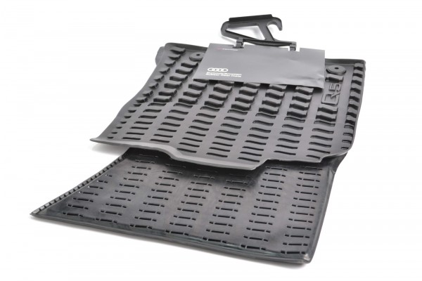 Juego (2 udes) Alfombrillas premium Goma ORIGINAL AUDI Q5 SQ5 (8R) 8R1061501041