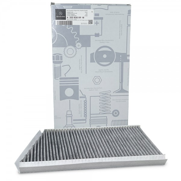 Filtro cabina de carbón ORIGINAL MERCEDES-BENZ A2038300918