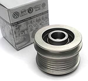 Polea nervada con piñón libre y caperuza de protección Original SKODA VW SEAT AUDI, 022903119C