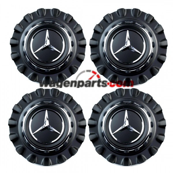 Centro (4 udes) Tapacubos Negro mate ORIGINAL MERCEDES BENZ / AMG, A00040048009283