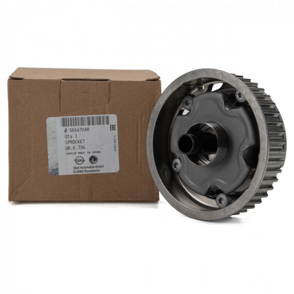 Piñón árbol de Levas rueda dentada 'salida' ORIGINAL OPEL 55567048