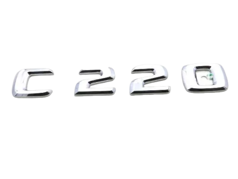 Distinitivo de modelo para pegar en puerta fondo *C220* ORIGINAL MERCEDES-BENZ,A2028171415