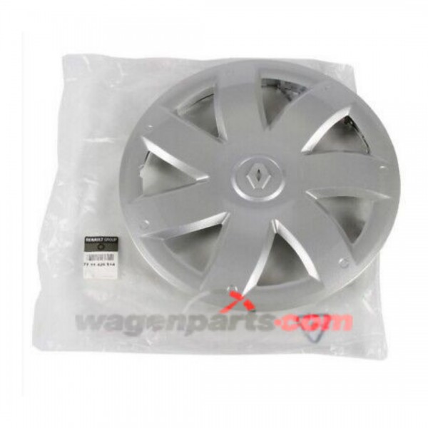 Tapacubos (1 ud) llanta 15 pulgadas ORIGINAL RENAULT, 7711426514