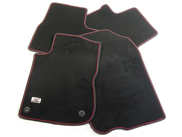 Juego (4 udes) alfombrillas Polipropileno "LIGNE S" ORIGINAL PEUGEOT 208, 1608397080