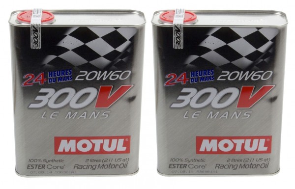 Pack 4 Litros Motul 300V LE MANS 20W60 104245