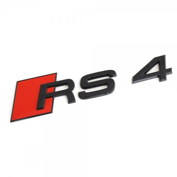 Emblema logotipo 'RS4' para portón trasero ORIGINAL AUDI RS4 Avant, 8D98537402ZZ