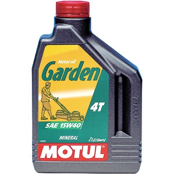 MOTUL GARDEN 4T 15W40 para maquinarías y motores de jardinería 101311, 2 Litros
