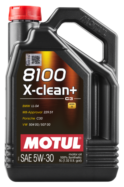 Motul 8100 X-CLEAN+ 5W30 5L 106377