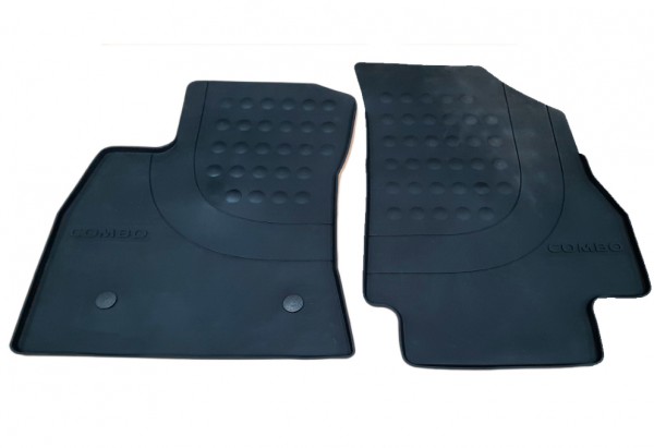 Juego (2 udes) Alfombrillas de goma resistente Cargo ORIGINAL OPEL COMBO 95599081