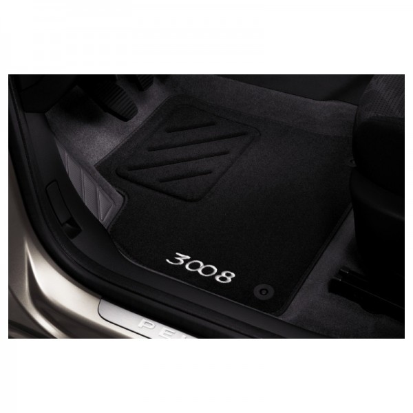 Juego (3 udes) alfombrillas Polipropileno ORIGINAL PEUGEOT 3008, 9663E2