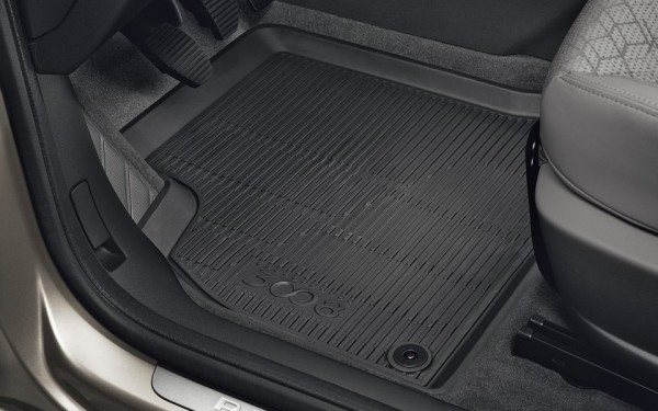 Juego (4 udes) alfombrillas Goma ORIGINAL PEUGEOT 3008 Hybrid4 SUV (P84), 1656282880