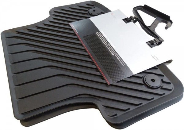 Juego (2 udes) Alfombrillas Goma traseras ORIGINAL AUDI A3 (8V), 8V0061511A041