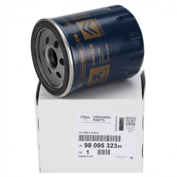 Filtro de aceite ORIGINAL CITROËN PEUGEOT C3 Aircross, 508 II, 9809532380