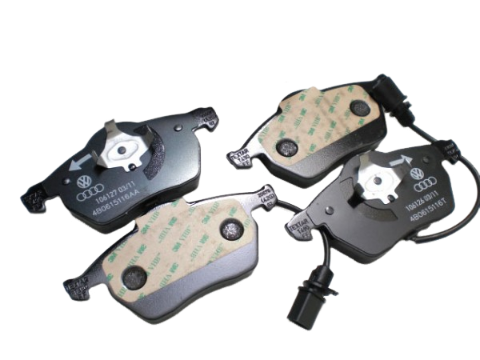 Juego 4 Pastillas de Freno delanteras ORIGINAL VW Passat B5 AUDI A4 B6 B7 A6 C5 C6 4B0698151J