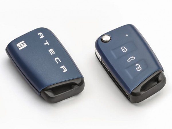 Carcasa llave Mystery Blue ORIGINAL SEAT ATECA 575087013UP7