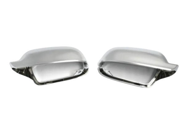 Juego (2 udes) de carcasas de espejos retrovisores de aluminio ORIGINAL AUDI A3/S3,A4,A5,8F0857527A3