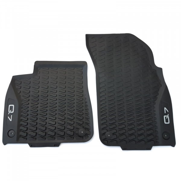 Juego (2 udes) Alfombrillas Goma delanteras ORIGINAL AUDI Q7 (4M), 4M1061221C041