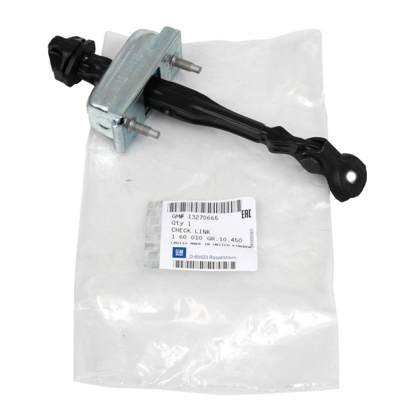 Asegurador puerta correa pestillo puerta delantera ORIGINAL OPEL Astra J, 13270665