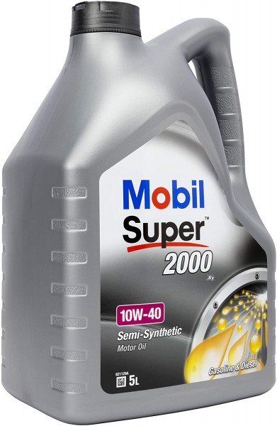 MOBIL SUPER 2000 X1 10W-40 'Premium' 5 Litros, 151187