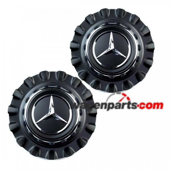 Centro (2 udes) Tapacubos Negro mate ORIGINAL MERCEDES BENZ / AMG, A00040048009283