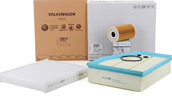 Pack 3 Filtros ORIGINAL SEAT Ibiza V (6J,6P), A1 (8X) (2.0 TDI 136 / 143 PS)