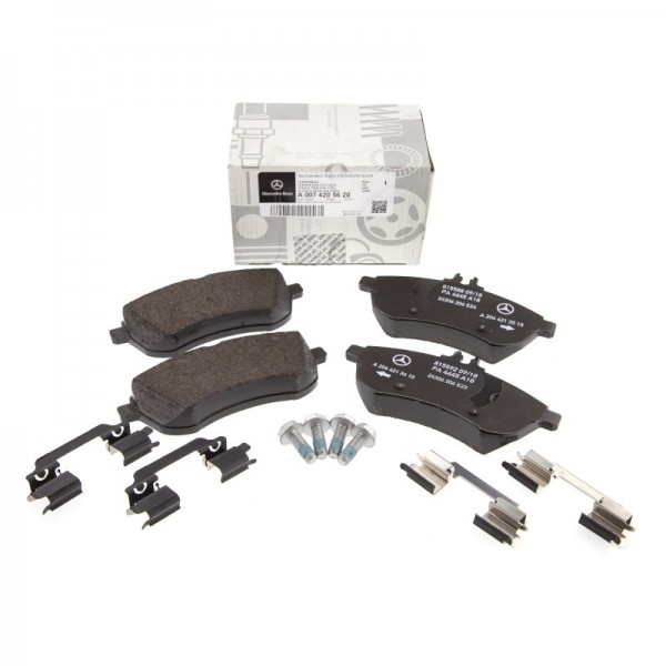 Juego 4 pastillas Freno delanteras ORIGINAL MERCEDES-BENZ W204, A0004208504