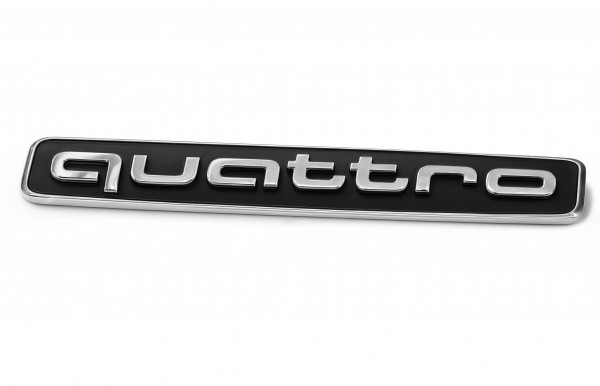 Letras Quattro Emblema porton trasero ORIGINAL AUDI, 4G08537372ZZ