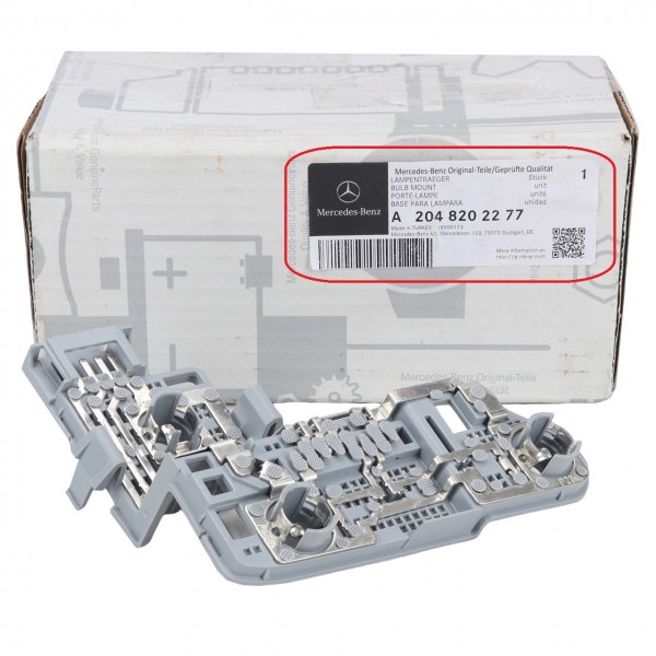 Portalámparas trasero izquierdo ORIGINAL MERCEDES-BENZ W204 A2048202277