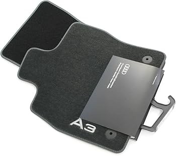 Juego (2 udes) Alfombrillas textiles premium delanteras ORIGINAL AUDI A3 (8Y),8Y1061275BMNO