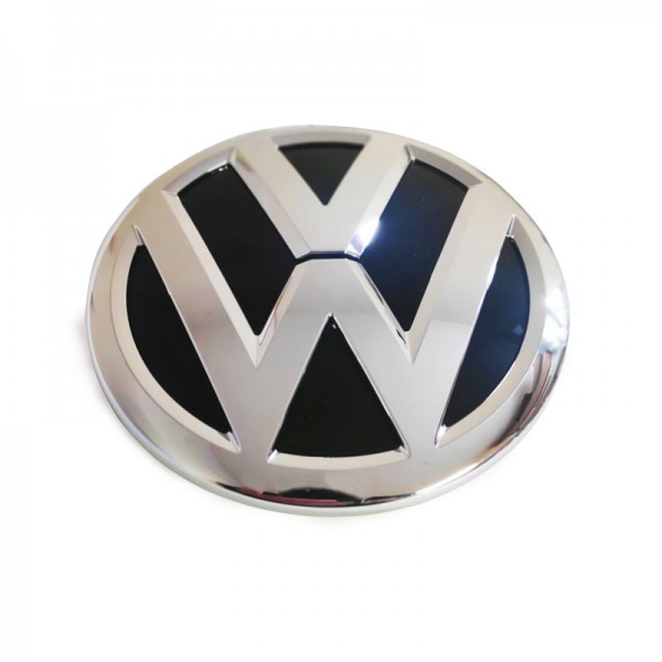 Emblema anagrama logo VW "cromado negro" del portón trasero ORIGINAL VW 7C0853630BDPJ
